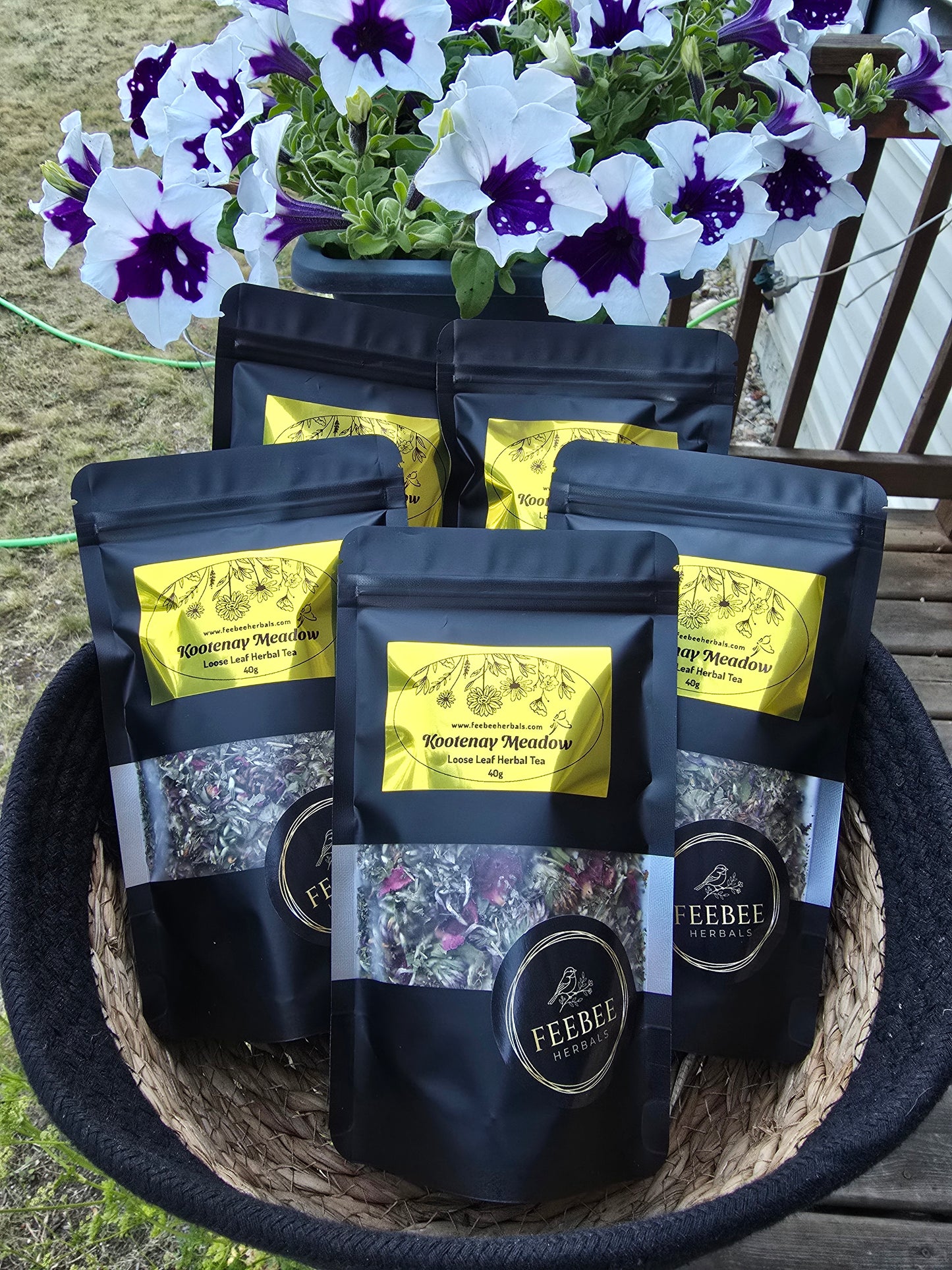 Kootenay Meadow (Red Clover & Self Heal) Loose Leaf Tea