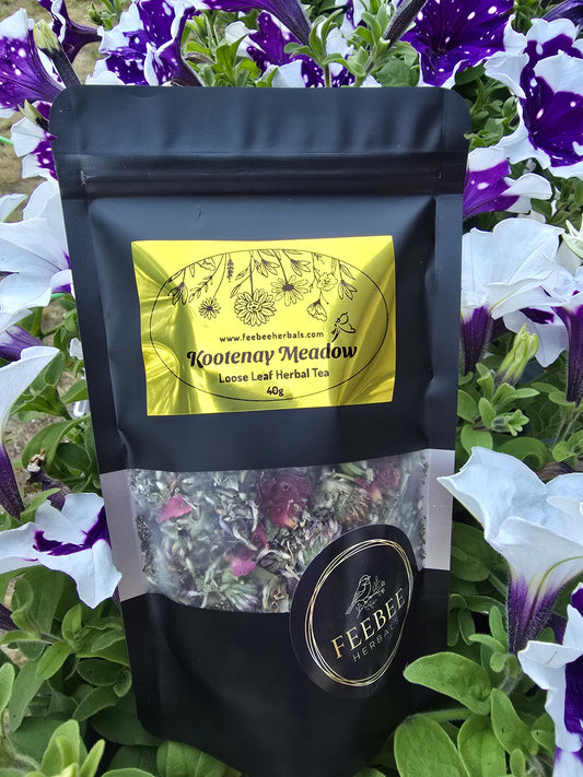 Kootenay Meadow (Red Clover & Self Heal) Loose Leaf Tea